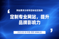 网站需求分析和目标设定指南：定制专业网站，提升品牌影响力