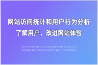 网站访问统计与用户行为分析：洞察用户，优化网站体验